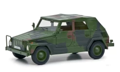 1/35 Schuco Volkswagen VW 181 0,4t Military Vehicle Camouflage Diecast Car Model