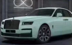 1/18 Dealer Edition Rolls-Royce 2nd Generation Ghost EWB Extended Wheelbase (Light Green Solid) Resin Car Model Limited 30 Pieces