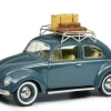 1/43 Schuco Volkswagen Beetle Oval Travel Time With Luggage Diecast Car Model -Toy vehicles QQ20220310092944 68890.1646933432