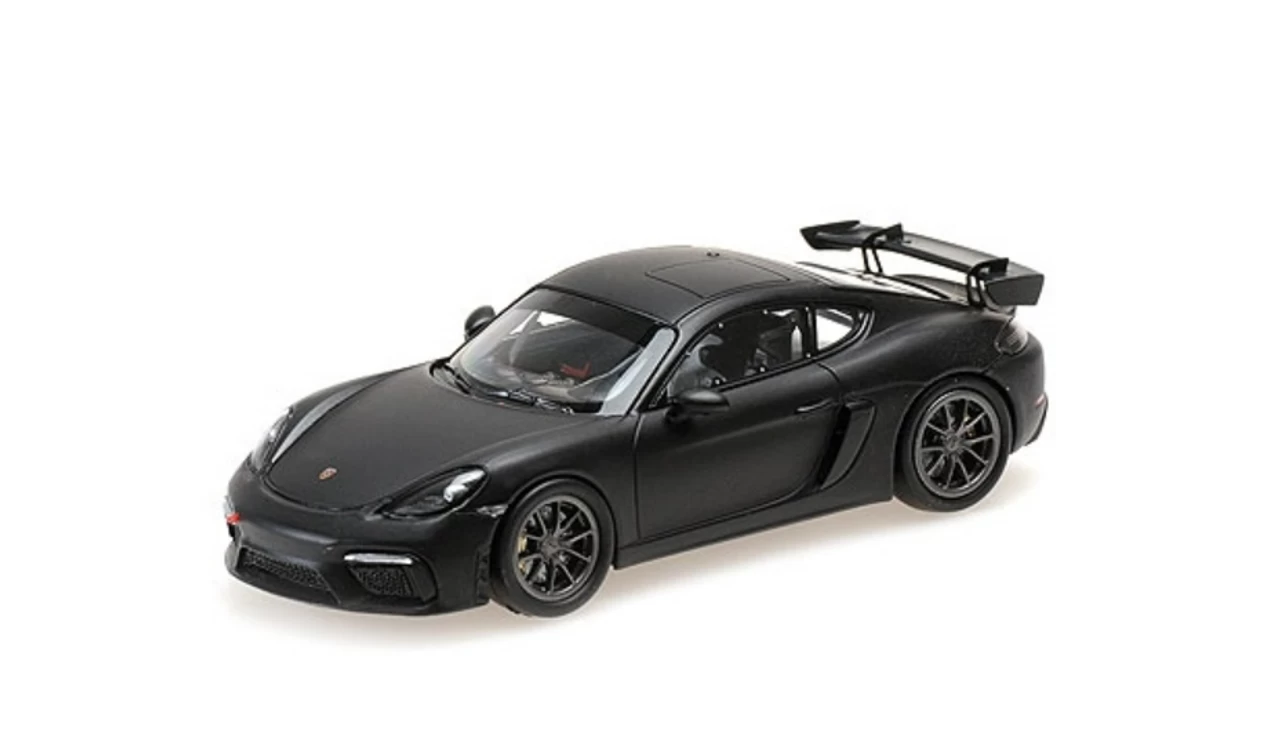 2020 Porsche 718 Cayman GT4 Plainbody Matt Black Limited Edition To 304 Pieces Worldwide 1/43 Diecast Model Car By Minichamps 3 2020 Porsche 718 Cayman GT4 Plainbody Matt Black Limited Edition To 304 Pieces Worldwide 1/43 Diecast Model Car By Minichamps