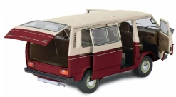1/18 Schuco Volkswagen VW T3a Transporter (Red & Cream) Diecast Car Model -Toy vehicles QQ20220404204540 76363.1649130411