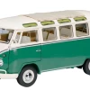 1/18 Schuco Volkswagen VW Bus Bulli T1b (Typ 2) Samba (Green & White) Diecast Car Model -Toy vehicles QQ20220413201440 07630.1654098976