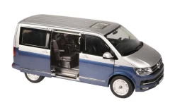 1/18 NZG Volkswagen VW T6 Multivan (Blue & Silver) Diecast Car Model -Toy vehicles QQ20220427134755 10243.1651092546