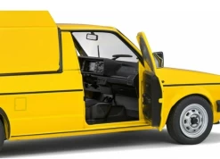 1/18 Solido 1982 Volkswagen VW Caddy MK1 German Post (Yellow) Diecast Car Model -Toy vehicles QQ20220505142715 73338.1651786151