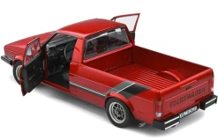1/18 Solido 1982 Volkswagen Caddy Mk1 Red Custom Diecast Car Model -Toy vehicles QQ20220505144808 65551.1651787332