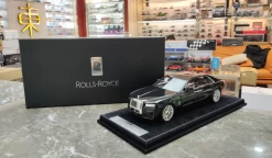 1/18 HH Model Rolls-Royce 2nd Generation Ghost (Dark Green) Resin Car Model Limited 50 Pieces