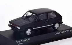 1/43 Minichamps 1983 Volkswagen VW Golf 1 GTI (Black) Diecast Car Model