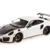 1/18 Minichamps 2018 Porsche 911 GT2RS (991.2) (White With Carbon Hood And Black Wheels) Car Model Limited Edition To 300 Pieces -Toy vehicles QQ20220529150124 38078.1653861697