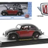 1952 Volkswagen Beetle Deluxe Black And Red With Red Interior Limited Edition To 9600 Pieces Worldwide 1/24 Diecast Model Car By M2 Machines -Toy vehicles QQ20220530211313 01173.1653970492