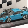 1/43 Minichamps 2018 Porsche 911 (991.2) GT2 RS (Miami Blue With Silver Wheels) Car Model Limited 333 Pieces -Toy vehicles QQ20220604234447 27534.1654411565
