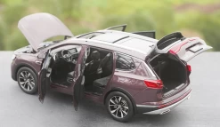 1/18 Dealer Edition 2021 Volkswagen VW Talagon (Purple) Diecast Car Model -Toy vehicles QQ20220611071143 89978.1654956884