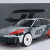 2020 Audi RS 6 GTO Concept #40 Gray Metallic With Graphics "40 Years Of Quattro" 1/18 Model Car By GT Spirit