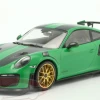 1/18 Minichamps 2018 Porsche 911 (991.2) GT2 RS Weissach Package (Viper Green With Golden Wheels) Car Model -Toy vehicles QQ20220630134609 68998.1656622028