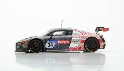 1/43 Spark 2017 Audi R8 LMS #34 24h Nürburgring Car Collection Motorsport Ronnie Saurenmann, Lorenzo Rocco, Klaus Koch, Jan-Erik Slooten Car Model -Toy vehicles QQ20220724104715 80596.1658684886