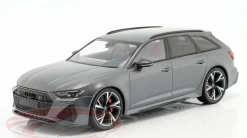 1/18 Minichamps 2019 Audi RS 6 Avant (C8) (Matte Grey) Car Model