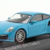 1/43 Minichamps Porsche 911 (991) Turbo S (Miami Blue) Car Model -Toy vehicles QQ20220805074740 33670.1659710901