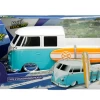 1/16 Maisto Tech R/C Remote Control Volkswagen Pickup Type 2 With Surfboard (Blue & White)
