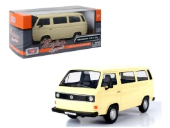 1/24 Motormax Volkswagen Type 2 (T3) Van (Beige) Diecast Car Model