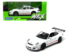1/24 Welly Porsche 911 (997) GT3 RS (White) Diecast Car Model
