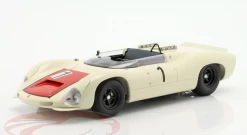 1/18 Matrix 1967 Porsche 910-8 Bergspyder #1 3rd Alpen-Bergpreis Gerhard Mitter Car Model