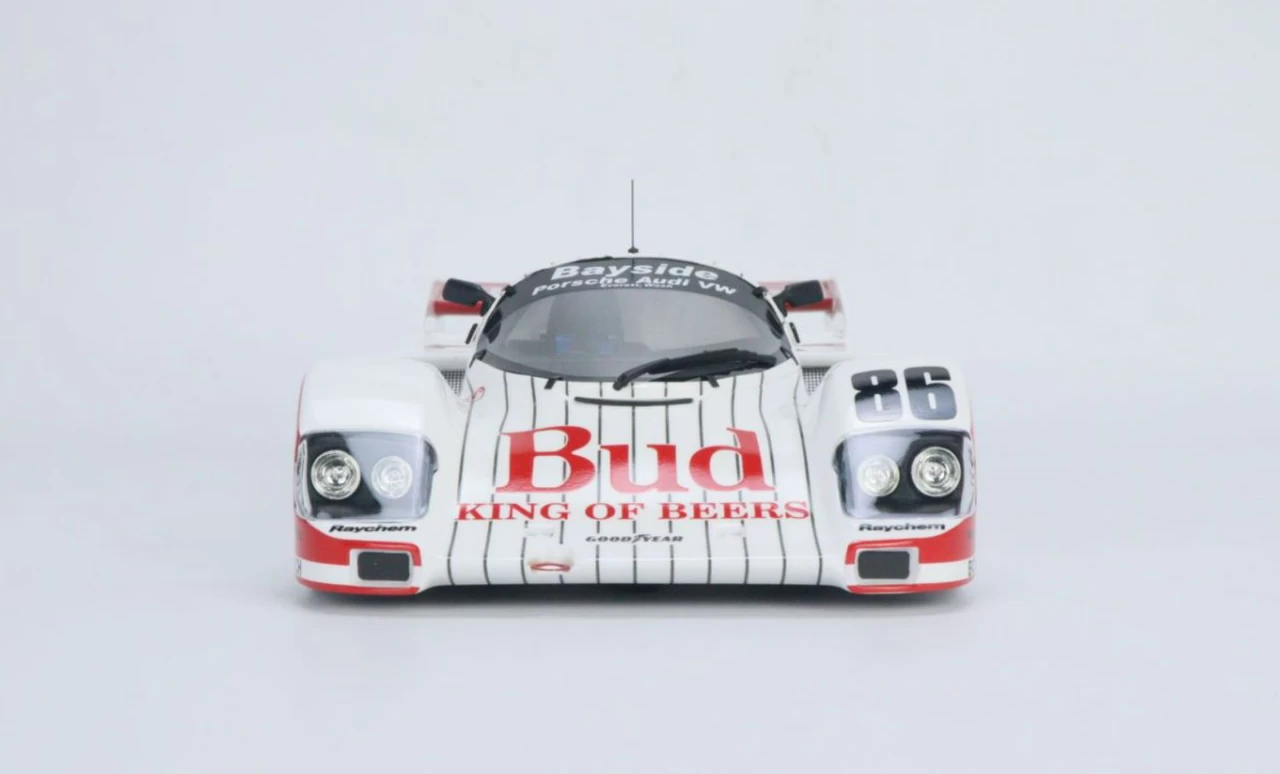 1/18 Top Speed 1987 Porsche 962 #86 Winner 12h Sebring Bayside Disposal Racing Jochen Mass, Bobby Rahal Resin Car Model 7 1/18 Top Speed 1987 Porsche 962 #86 Winner 12h Sebring Bayside Disposal Racing Jochen Mass, Bobby Rahal Resin Car Model - Image 5