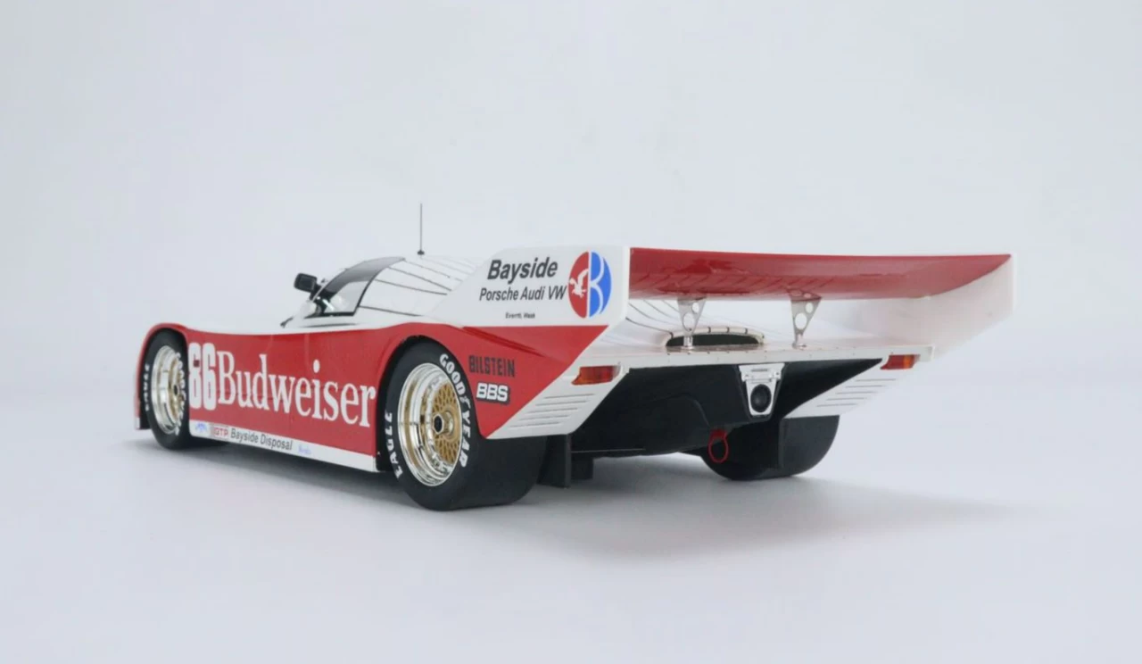 1/18 Top Speed 1987 Porsche 962 #86 Winner 12h Sebring Bayside Disposal Racing Jochen Mass, Bobby Rahal Resin Car Model 4 1/18 Top Speed 1987 Porsche 962 #86 Winner 12h Sebring Bayside Disposal Racing Jochen Mass, Bobby Rahal Resin Car Model - Image 2