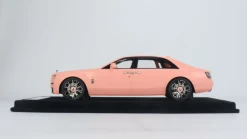 1/18 HH Rolls-Royce 2nd Generation Ghost Black Badge (Dusty Coral Pink) Resin Car Model Limited 30 Pieces -Toy vehicles QQ20221011201211 00150.1665544372
