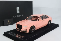1/18 HH Rolls-Royce 2nd Generation Ghost Black Badge (Dusty Coral Pink) Resin Car Model Limited 30 Pieces