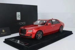 1/18 HH Rolls-Royce 2nd Generation Ghost Black Badge (Metallic Red) Resin Car Model Limited 30 Pieces