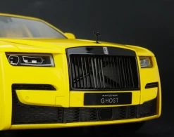 1/18 HH Rolls-Royce 2nd Generation Ghost Black Badge (Monaco Yellow) Resin Car Model Limited 30 Pieces Resin Car Model Limited 30 Pieces -Toy vehicles QQ20221011201644 63338.1665544686