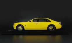 1/18 HH Rolls-Royce 2nd Generation Ghost Black Badge (Monaco Yellow) Resin Car Model Limited 30 Pieces Resin Car Model Limited 30 Pieces -Toy vehicles QQ20221011201740 30094.1665544686
