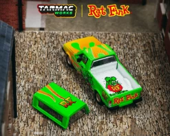 1/64 Tarmac Works Volkswagen Caddy Rat Fink Diecast Car Model