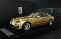 1/18 HH Model Rolls-Royce GHOST Extended WheelBase Champagne Gold Resin Car Model
