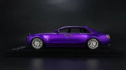 1/18 HH Model Rolls-Royce GHOST Extended WheelBase Muse Violet  Resin Car Model -Toy vehicles QQ20221020151134 92294.1666303936