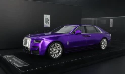 1/18 HH Model Rolls-Royce GHOST Extended WheelBase Muse Violet Resin Car Model