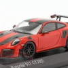 1/43 Minichamps 2018 Porsche 911 (991.2) GT2 RS Weissach Package (Guards Red With Black Rims) Car Model -Toy vehicles QQ20221108162332 80825.1667953461