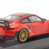 1/43 Minichamps 2018 Porsche 911 (991.2) GT2 RS Weissach Package (Guards Red With Golden Rims) Car Model -Toy vehicles QQ20221117122958 27136.1668717032