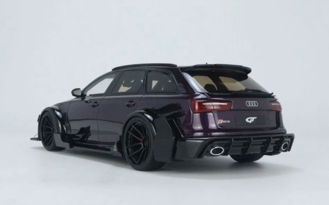 1/18 GT Spirit Audi RS6 Avant (C7) With Body Kit & Roof Luggage (Purple) Resin Car Model 4 1/18 GT Spirit Audi RS6 Avant (C7) With Body Kit & Roof Luggage (Purple) Resin Car Model - Image 2