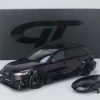 1/18 GT Spirit Audi RS6 Avant (C7) With Body Kit & Roof Luggage (Purple) Resin Car Model -Toy vehicles QQ20221231122059 45524.1672518077