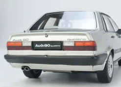 1/18 OTTO Audi 80 (B2) Quattro Zermatt Silver LY7Y Resin Car Model -Toy vehicles QQ20221231122459 38207.1672518375