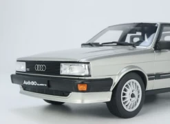 1/18 OTTO Audi 80 (B2) Quattro Zermatt Silver LY7Y Resin Car Model -Toy vehicles QQ20221231122510 26640.1672518375