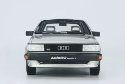 1/18 OTTO Audi 80 (B2) Quattro Zermatt Silver LY7Y Resin Car Model -Toy vehicles QQ20221231122534 30087.1672518382