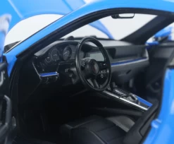 1/18 Minichamps Porsche 911 992 Turbo S (Shark Blue) 911 Turbo SportDesign Diecast Car Model Limited 300 Pieces -Toy vehicles QQ20230124090933 11165.1674580249
