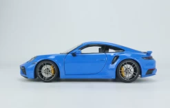 1/18 Minichamps Porsche 911 992 Turbo S (Shark Blue) 911 Turbo SportDesign Diecast Car Model Limited 300 Pieces -Toy vehicles QQ20230124091009 26126.1674580255
