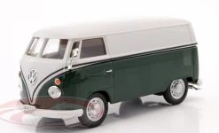 1/43 Cararama Volkswagen VW T1 Samba Bus (Dark Green & White) Car Model