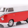 1/43 Cararama Volkswagen VW T1 Transporter (White & Red) Car Model