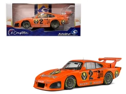1/18 Solido 1980 Porsche 935 K3 Jägermeister #2 DRM Porsche Kremer Racing Axel Plankenhorn Diecast Car Model