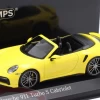 1/43 Minichamps 2019 Porsche 911 (992) Turbo S Convertible (Racing Yellow) Car Model