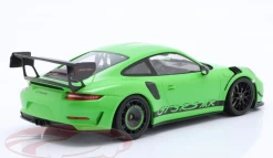 1/18 Minichamps Porsche 911 (991.2) GT3 RS MR Manthey Racing Green Car Model Limited 200 Pieces -Toy vehicles QQ20230323142808 01439.1679606963