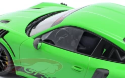 1/18 Minichamps Porsche 911 (991.2) GT3 RS MR Manthey Racing Green Car Model Limited 200 Pieces -Toy vehicles QQ20230323142823 89467.1679606966